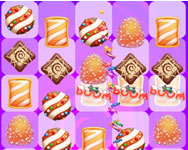 Candy super match 3 ügyességi HTML5 játék