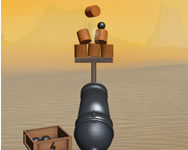 Cannon balls 3D ügyességi ingyen játék