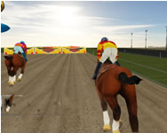 Horse ride racing 3D ügyességi online