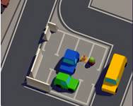 Parking jam ügyességi HTML5 játék