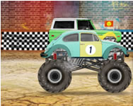 Racing monster trucks gyessgi HTML5 jtk