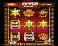 Redemption slot machine kaszin jtk