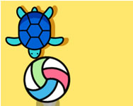 Beach volley ügyességi HTML5 játék
