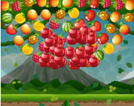 Bubble shooter fruits wheel ügyességi HTML5 játék