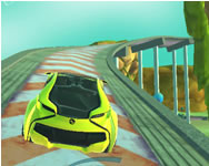 Concept car stunt ügyességi HTML5 játék