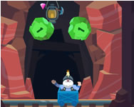 Crazy caves ügyességi HTML5 játék
