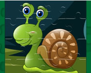 Cute snails jigsaw online