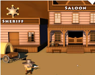 Gunslinger duel ügyességi HTML5 játék