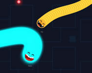 Happy snakes ügyességi HTML5 játék