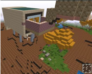 Minecraft builder ügyességi HTML5 játék