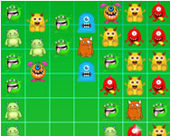 Monster busters match 3 puzzle ügyességi ingyen játék