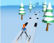 Ski rush 3D online
