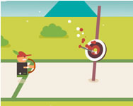 Tiny archer ügyességi HTML5 játék
