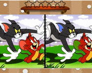Tom and Jerry spot the difference ügyességi ingyen játék