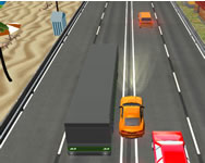 Traffic zone car racer ügyességi HTML5 játék
